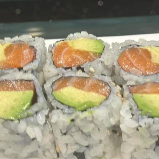 Salmon Avocado Roll.