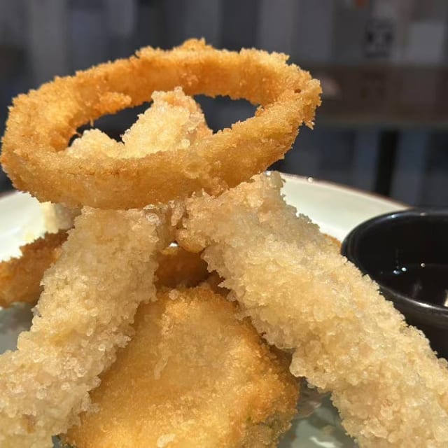 Chicken Tempura Dinner.
