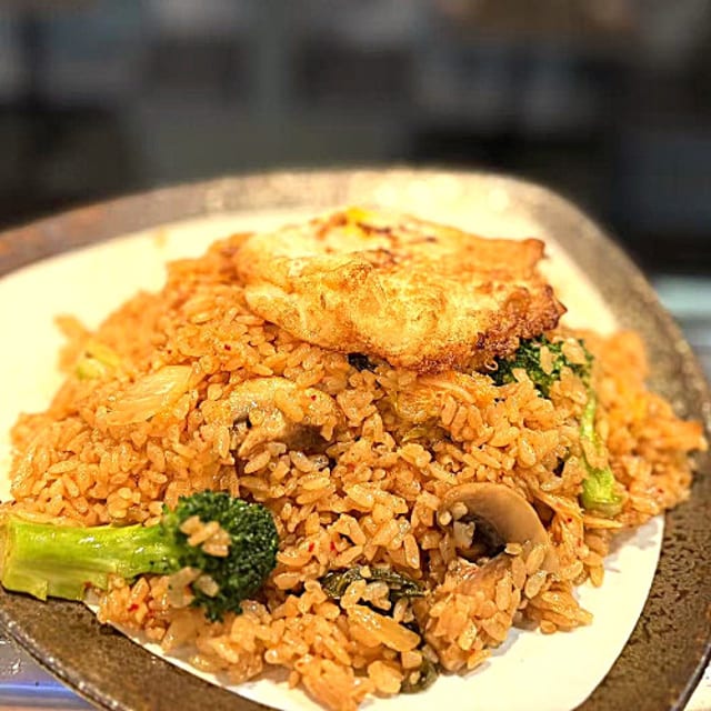 Veggie Kimchi Fried Rice.