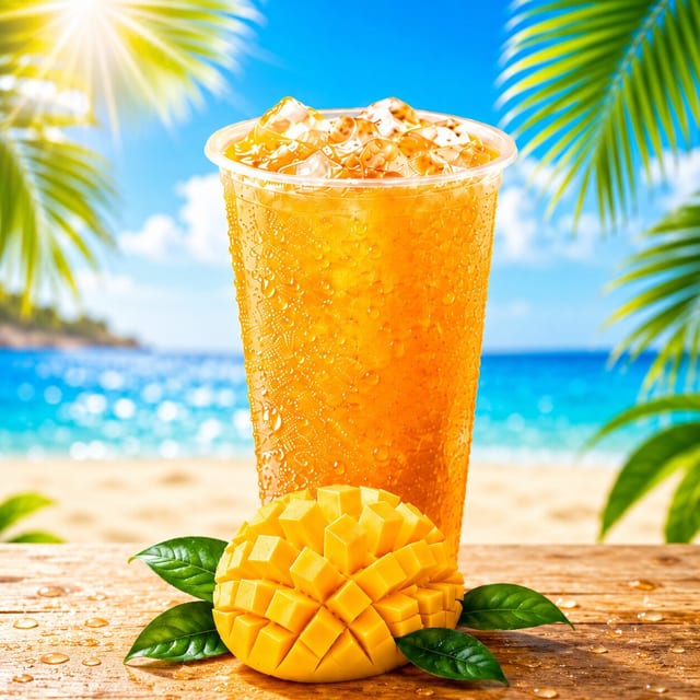 Mango Fruit Tea.