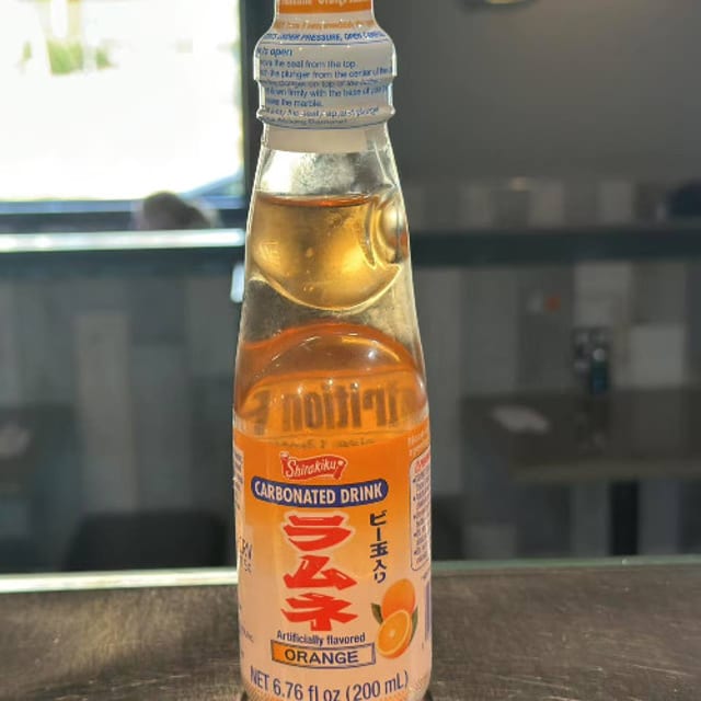 Orange Japanese Soda.