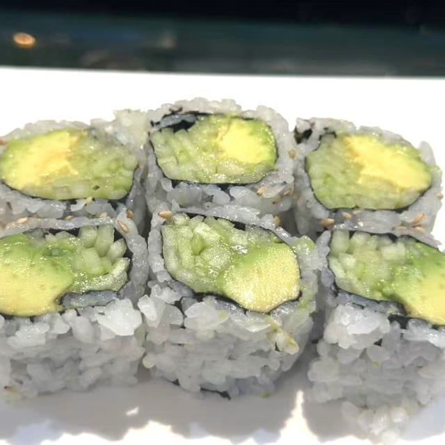 Avocado Cucumber Roll.