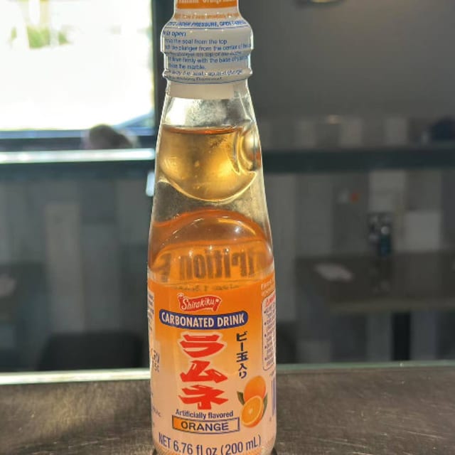 Orange Japanese Soda.