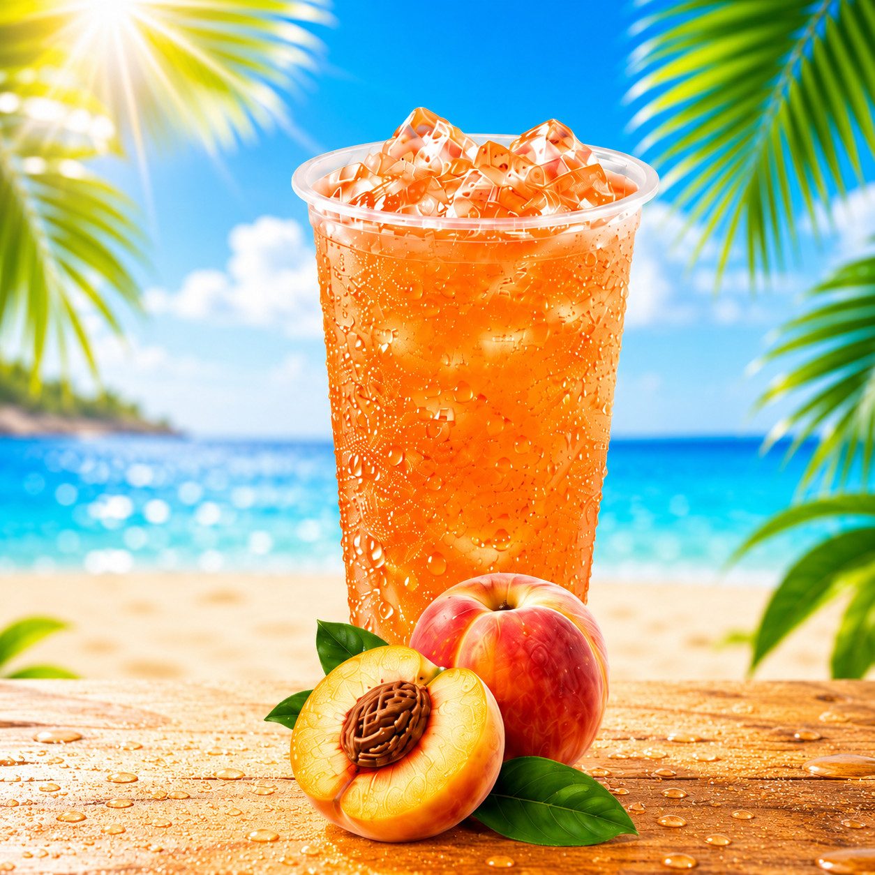 Peach Fruit Tea.