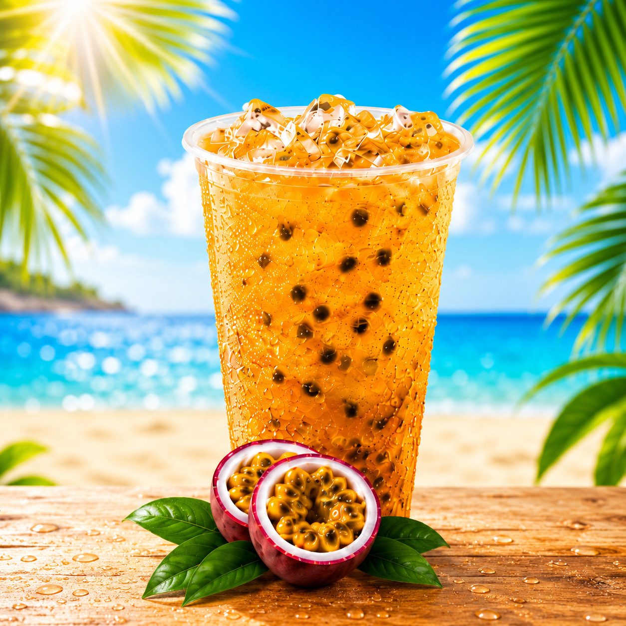 Passion Fruit Tea.