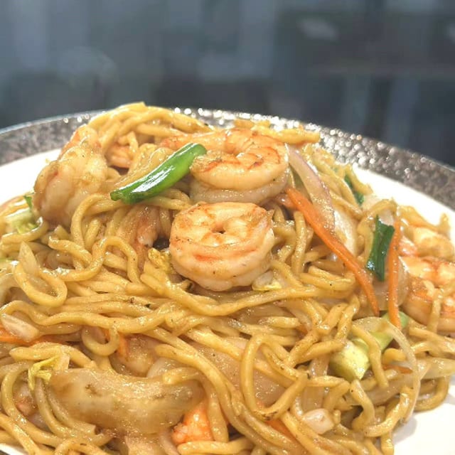 Shrimp Lo Mein.