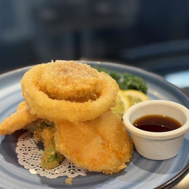 Veggie Tempura Appetizer.