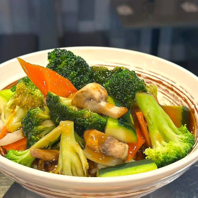 Mixed Veggie Teriyaki.