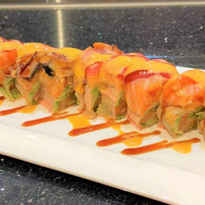 Dream Sashimi Roll (No Rice With Soy Paper).