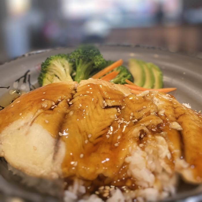 Red Snapper Teriyaki (L).