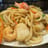 Seafood Yaki Udon