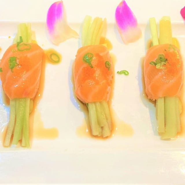 Salmon Flowers.