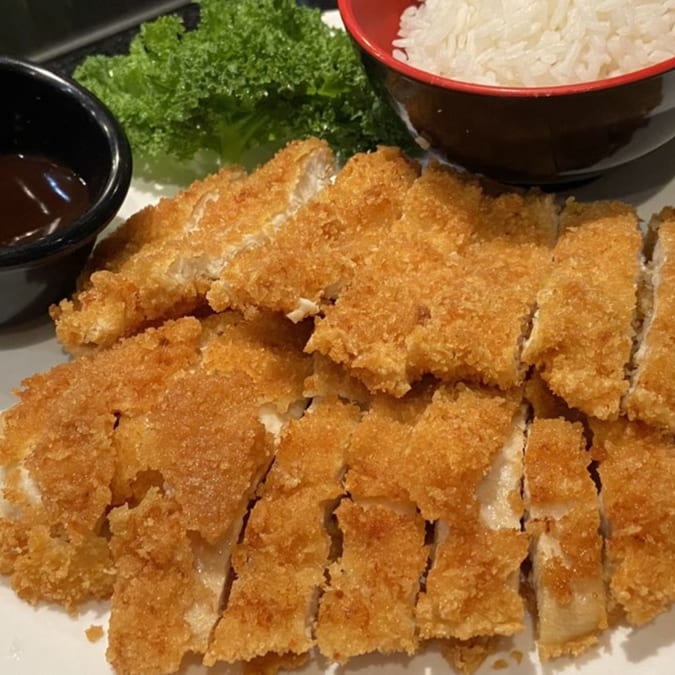 Chicken Katsu Dinner.