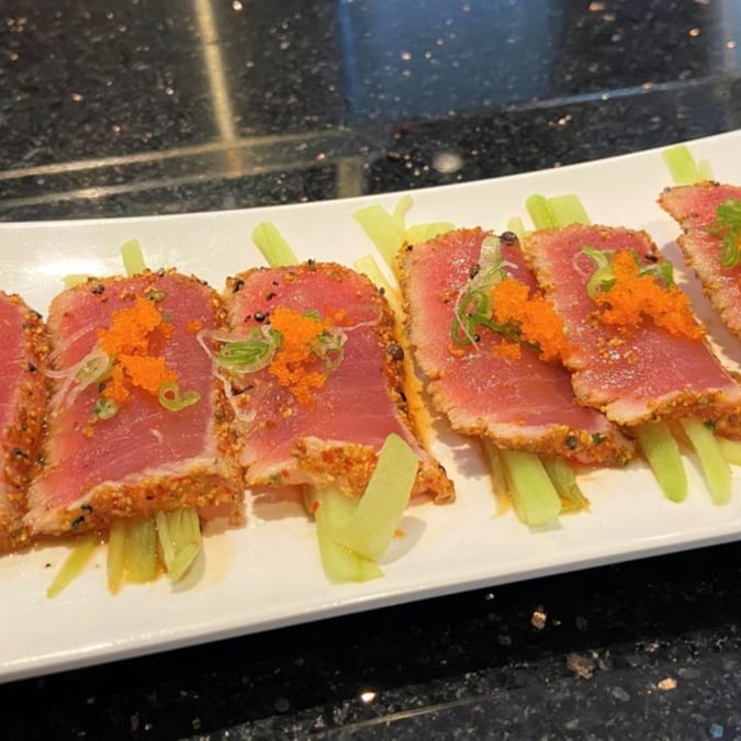 Pepper Tuna Tataki.