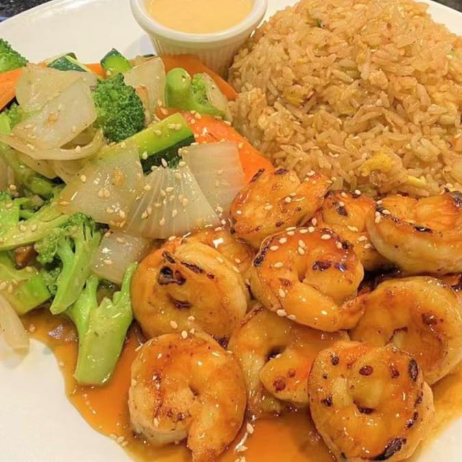 Hibachi Shrimp.