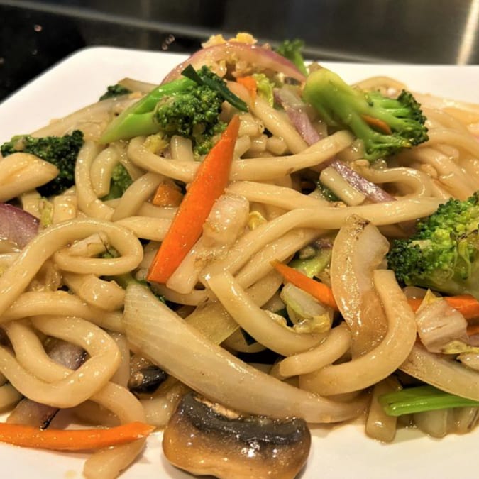 Veggie Yaki Udon.