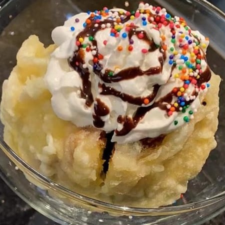 Vanilla Fried Ice Cream.